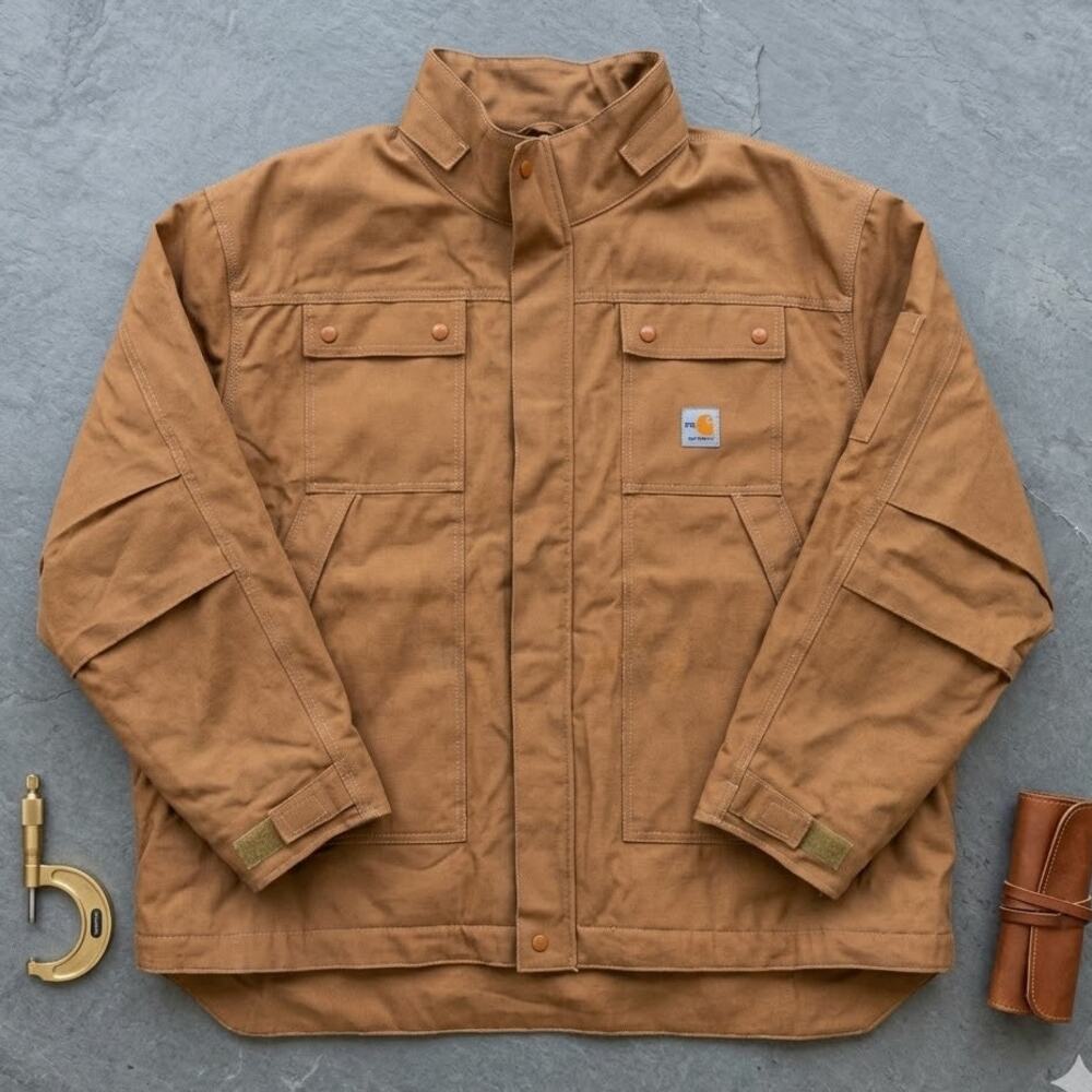 NEW Carhartt FR Flame Resistant Full Swing Quick Duck Insulated Coat 4XL 102182